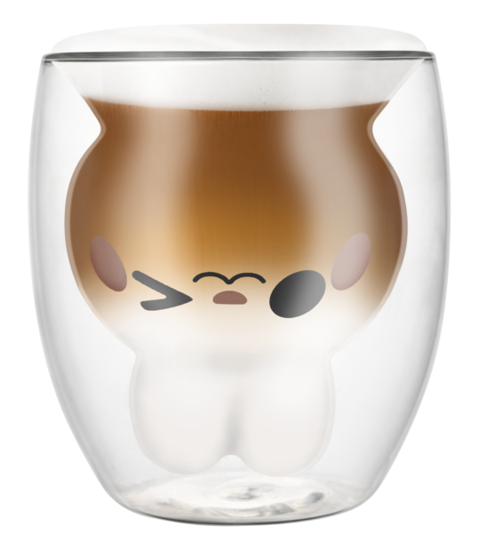 Склянка з подвійною стінкою Ringel Guten Morgen Зайчик 250 мл (RG-0001/250 R)