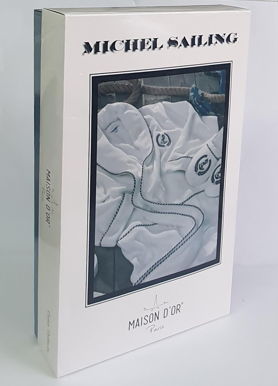 Халат мужской Maison D'or Michel M Grey (09MDB45L02) - фото 2