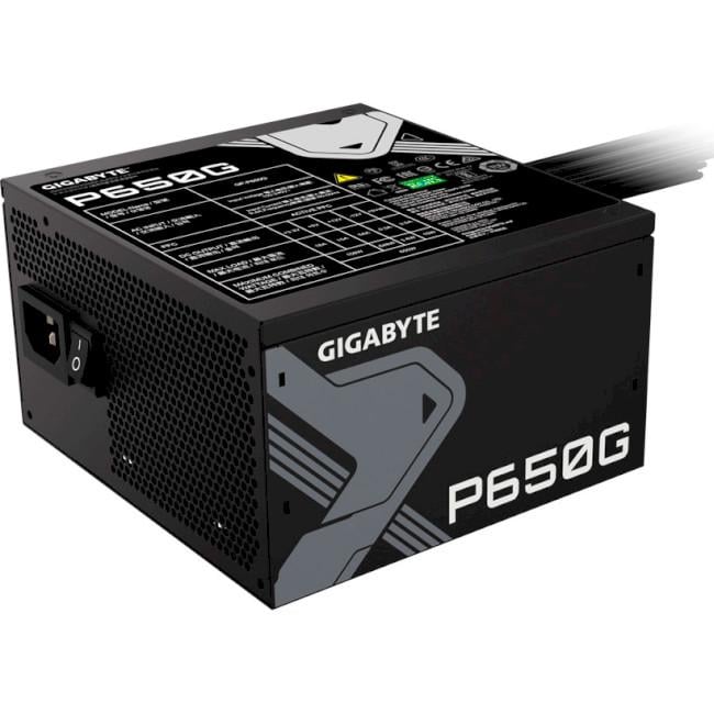 Блок питания Gigabyte P650G 650 Вт Черный (17860942) - фото 3