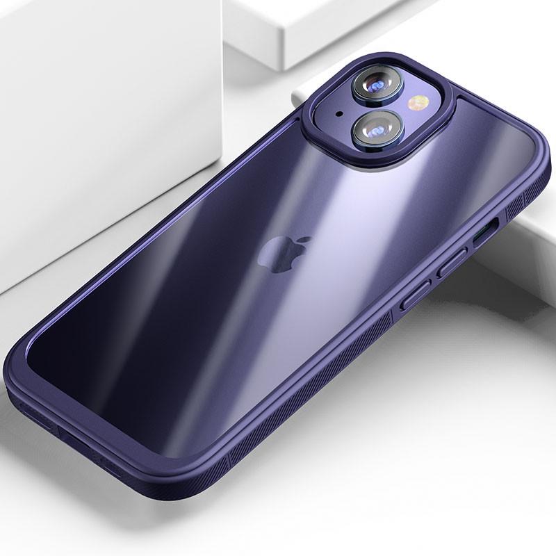 Противоударный Чехол Epik для Apple iPhone 15 (6.1") Pulse TPU+PC Purple - фото 2