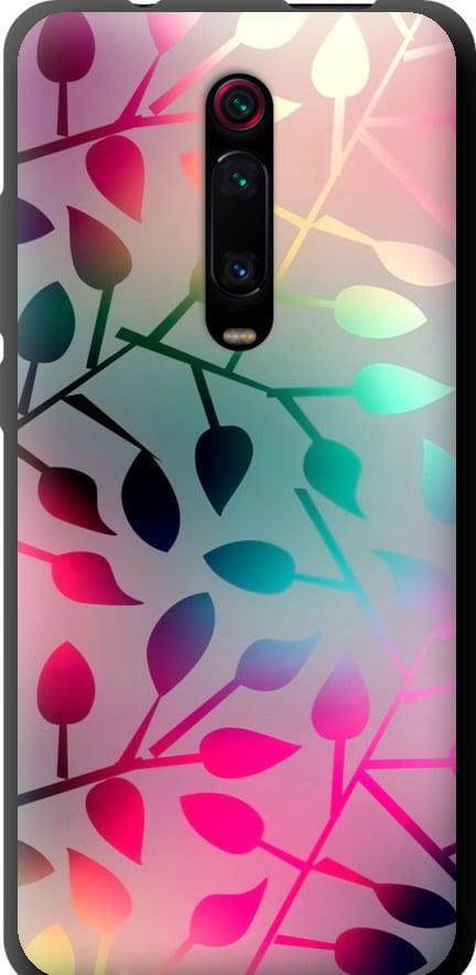 Чехол на Xiaomi Mi 9T Листья (2235b-1815-42517)