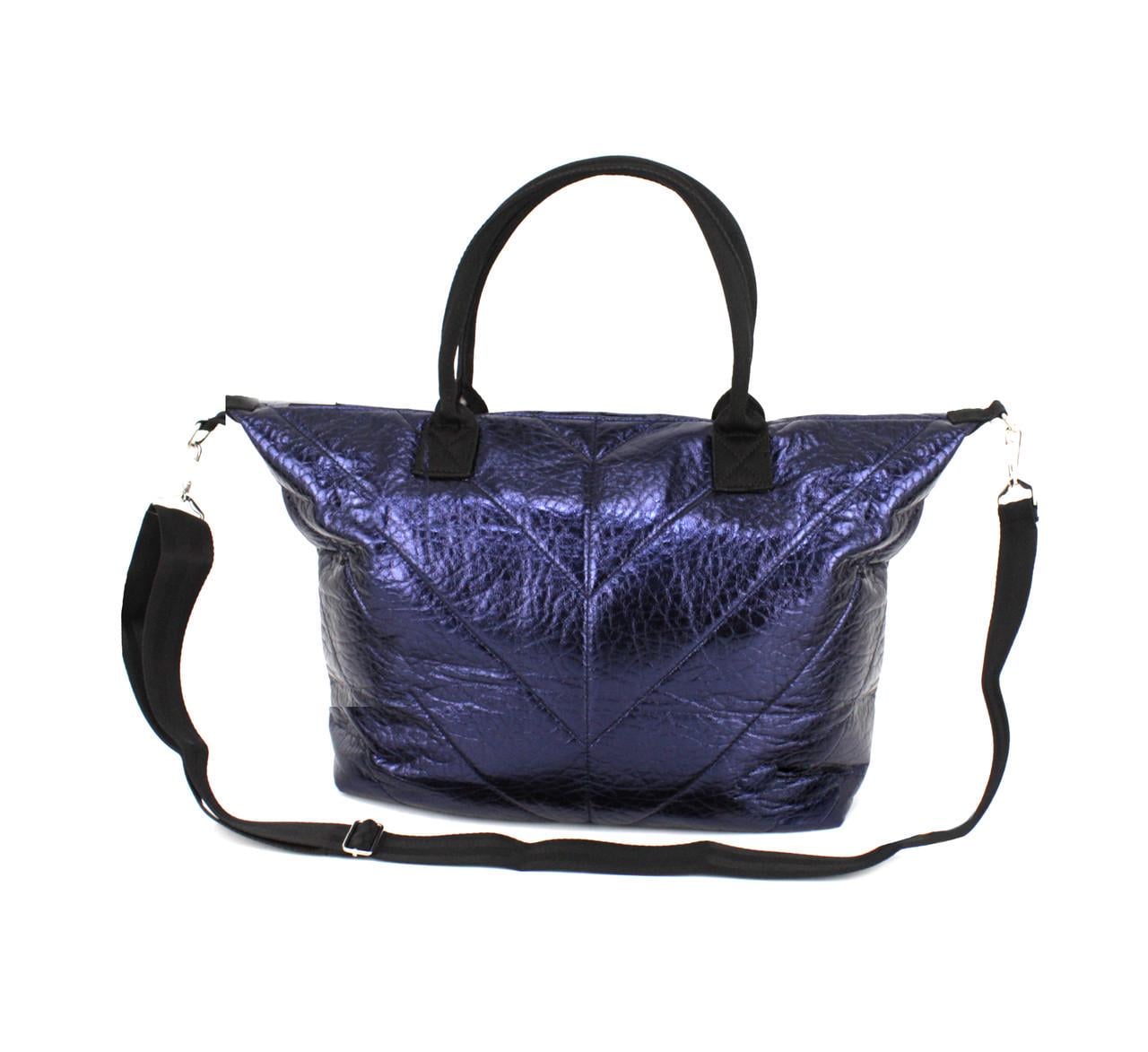 Сумка VOILA 8-57396 спортивная из экокожи Синий