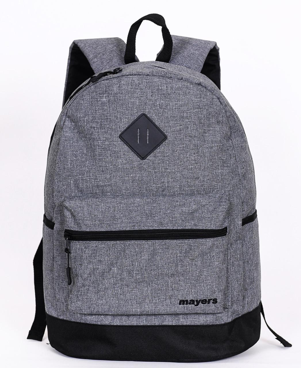 Рюкзак мужской водонепроницаемый 01010 Серый (01010)