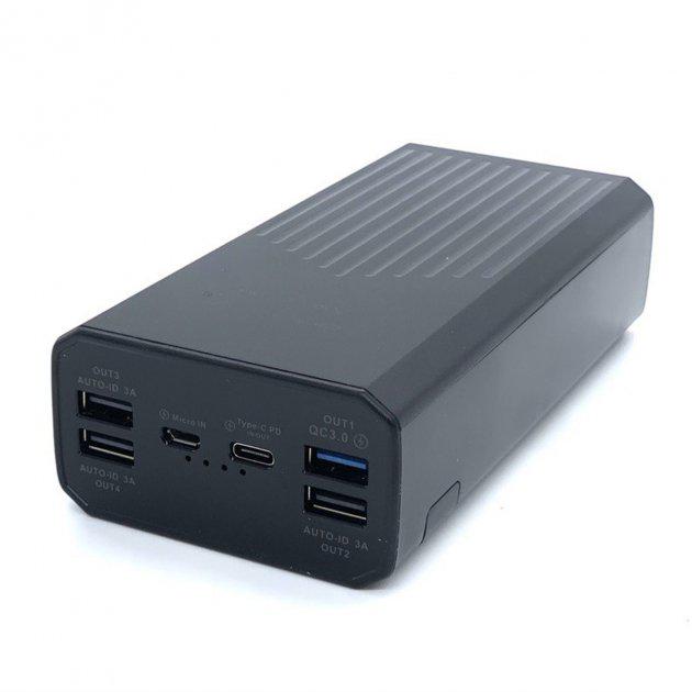 Портативное зарядное устройство KONFULON P40Q 40000 mAh Black (0669)