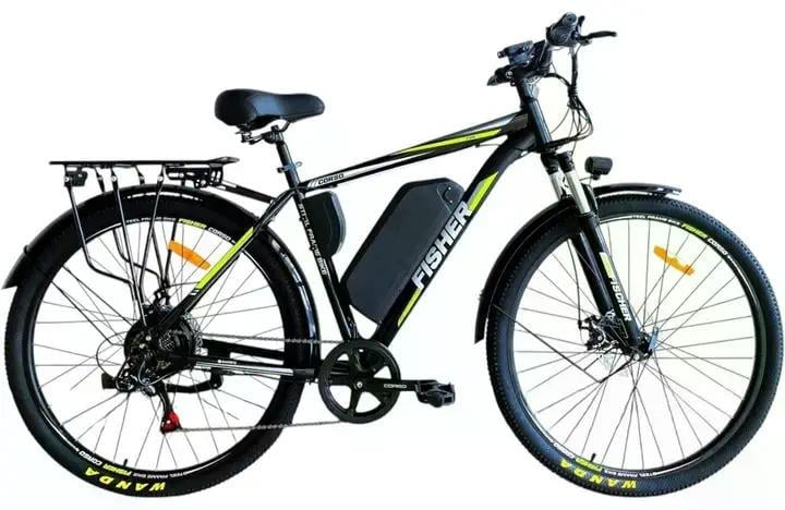 Электровелосипед Corso Fisher 29" 600W 48V 20Ah Shimano 7 скоростей Черный