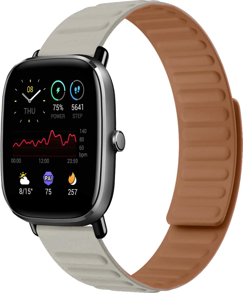 Ремешок Magneter для Amazfit GTS 2 mini Beige (26627-34)