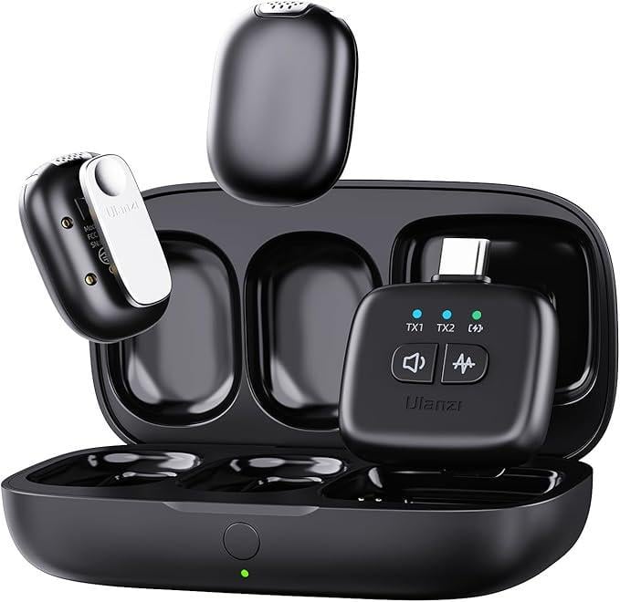 Мікрофон петличний бездротовий ULANZI DSLR