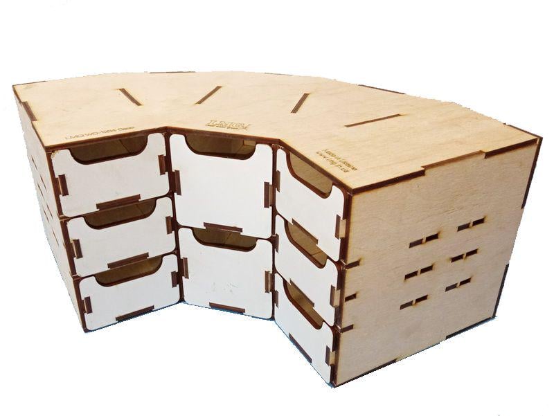 Модуль с ящиками LMG WO-1204 угловой - фото 2