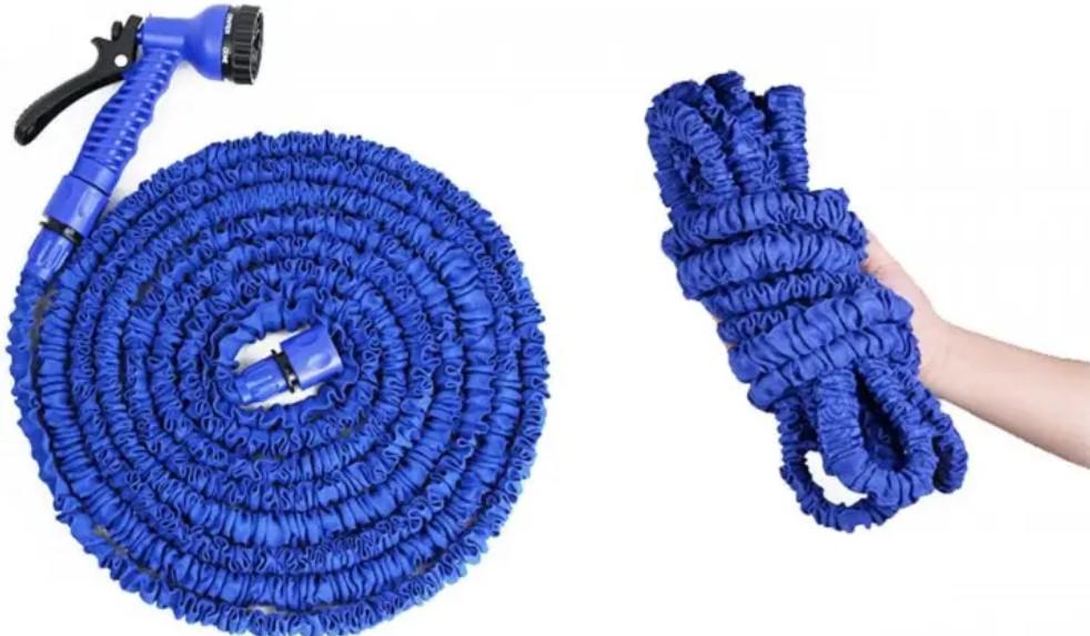 Шланг-гармошка для полива гибкий Мagic House с распылителем 15 м Синий (MX-0251-6904B) - фото 10 Шланг-гармошка для полива гибкий Мagic House с распылителем 15 м Синий (MX-0251-6904B) - фото 10
