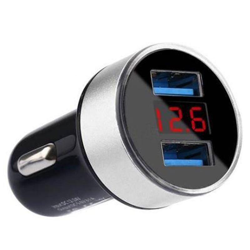 Автомобильное зарядное устройство 2-USB HZ HC6 Мatrix НФ-00006451 (IR004065)