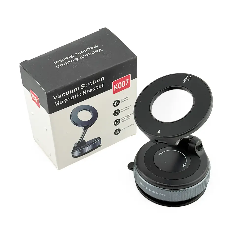 Тримач для телефону магнітний із вакуумною присоскою 113x60 мм (DT-266)