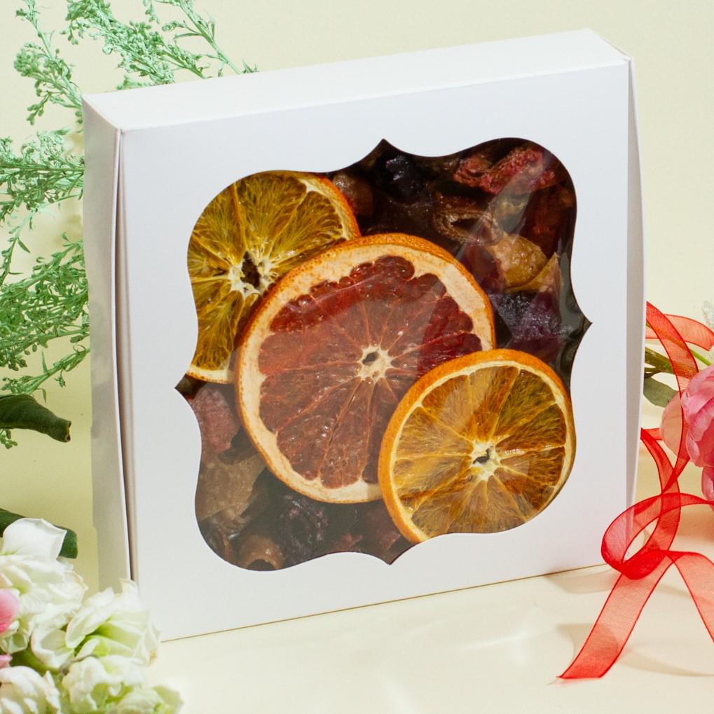 Набір пастили подарунковий Горіхове Асорті міні снеків 200 г Білий (FS-05027/4)