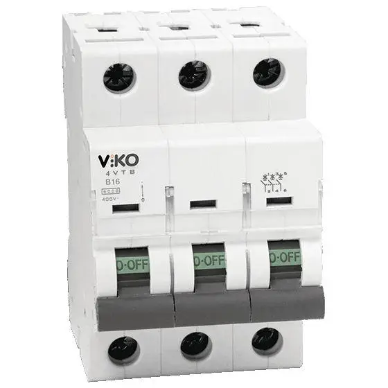 Автоматичний вимикач VI-KO 3С триполюсний 40А 4,5кА 230/400V Тип С
