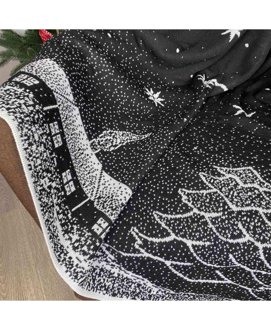 Плед Black night 130х170 см (022881) - фото 2 Плед Black night 130х170 см (022881) - фото 2