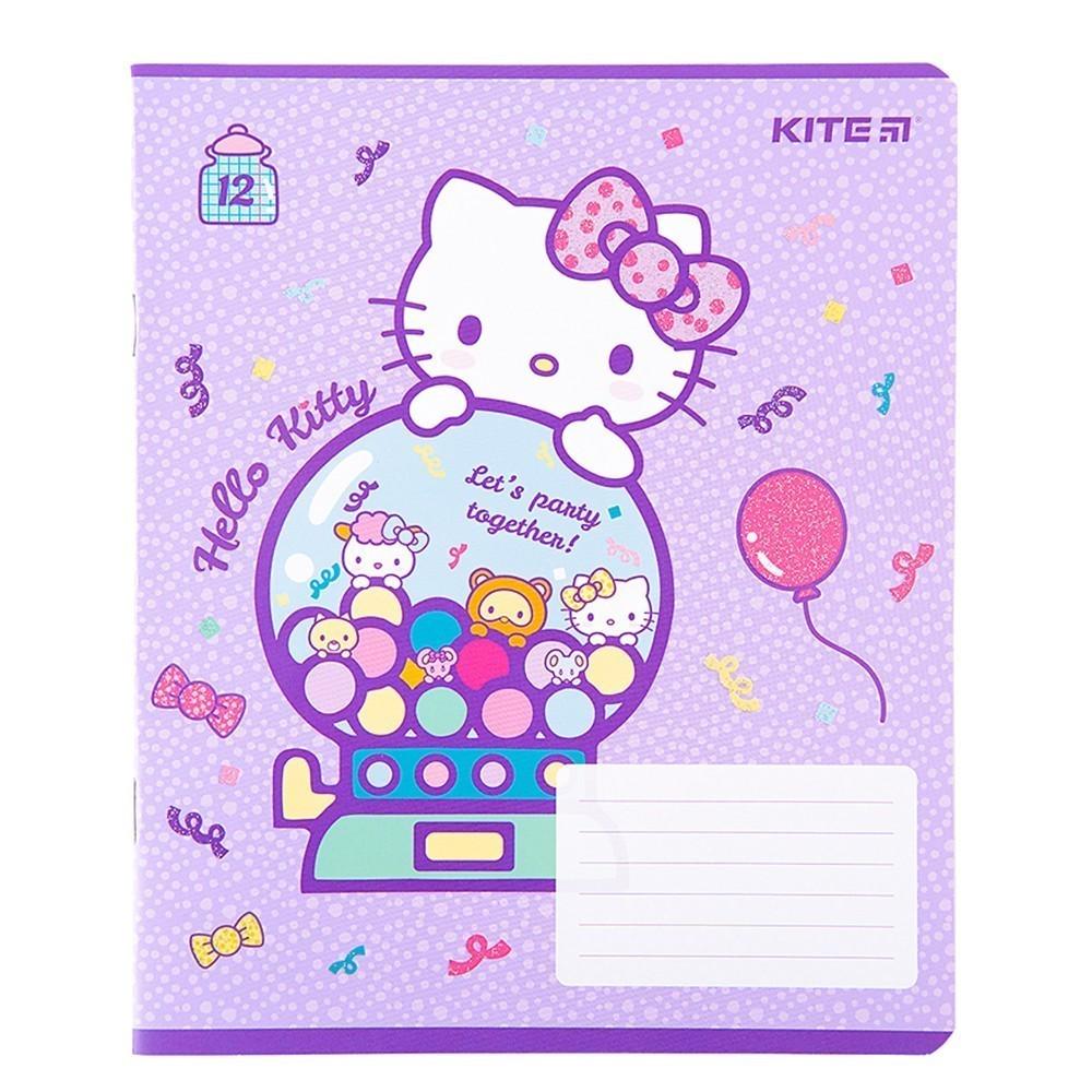 Комплект школьных тетрадей KITE Hello Kitty 12 листов 25 шт. (HK22-232_25pcs) - фото 7