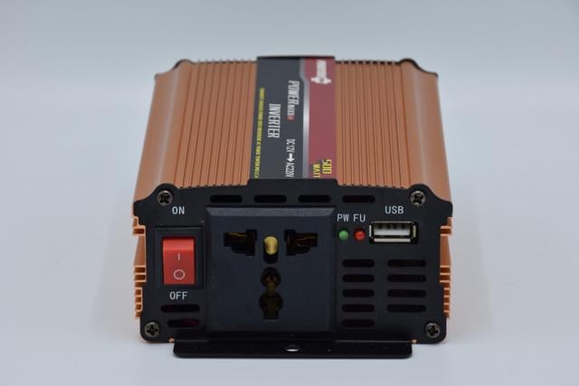 Преобразователь автоинвертор PowerOne+ 12 V 220 V 500W (SST-500A) - фото 6 Преобразователь автоинвертор PowerOne+ 12 V 220 V 500W (SST-500A) - фото 6