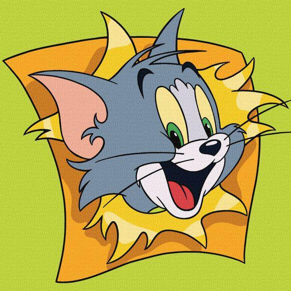Картина по номерам Ideyka Tom and Jerry: Веселые приключения 25х25 см (Id-KHO1366)