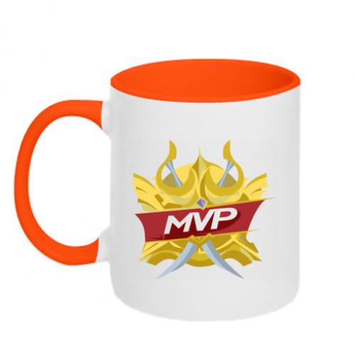 Кружка двухцветная Mobile Legends MVP 320 мл Оранжевый с белым (16019753-36-195338)