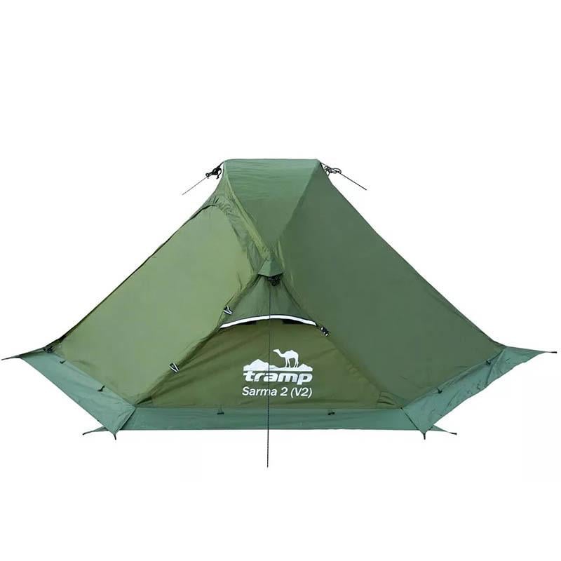 Палатка двухместная Tramp Sarma 2 v2 Green (UTRT-030-green) - фото 3