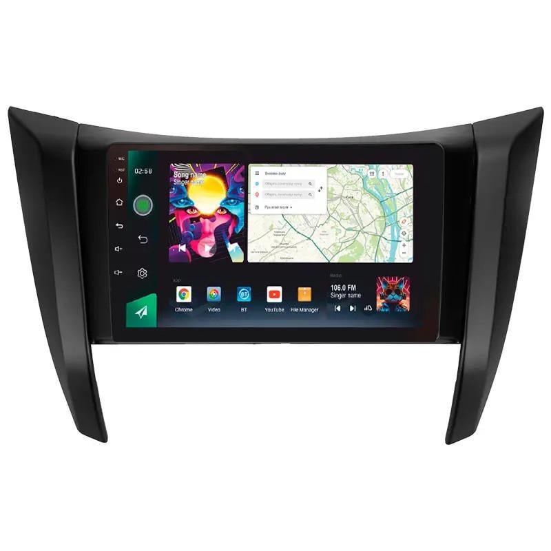 Автомагнитола для Nissan Navara NP300 Frontier 2017-2019 4 core/Base/Android 13/Platform JAC (М-ТК0843-9-В1)