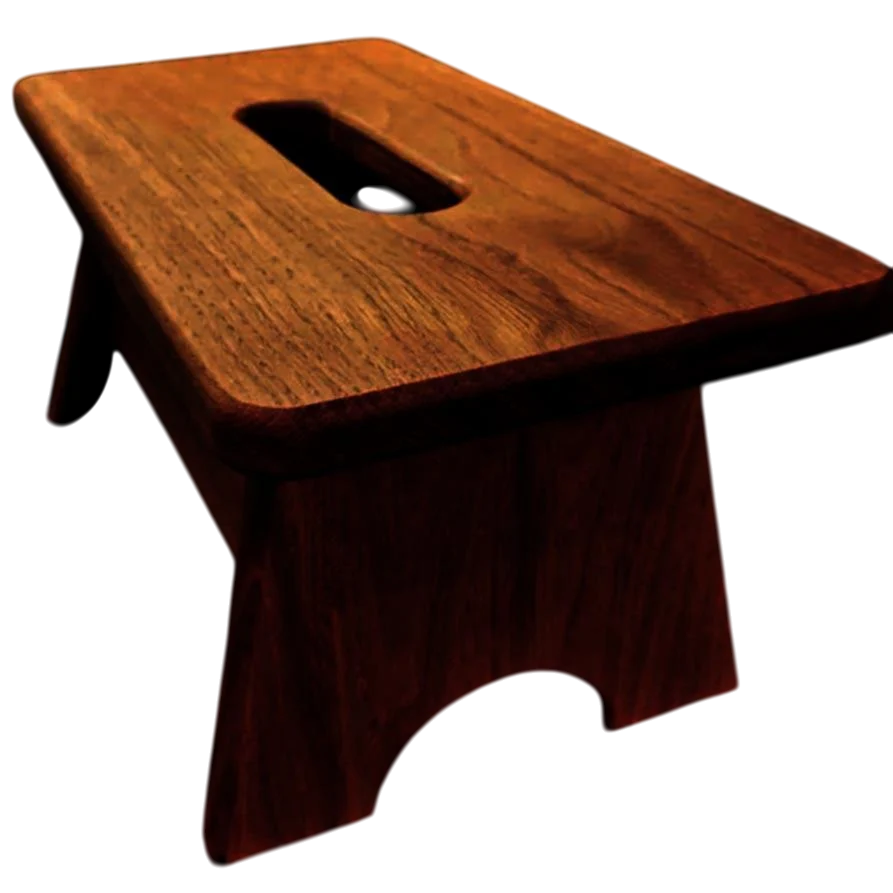 Стульчик из дерева Волнир Латте (ТАБ-009616)