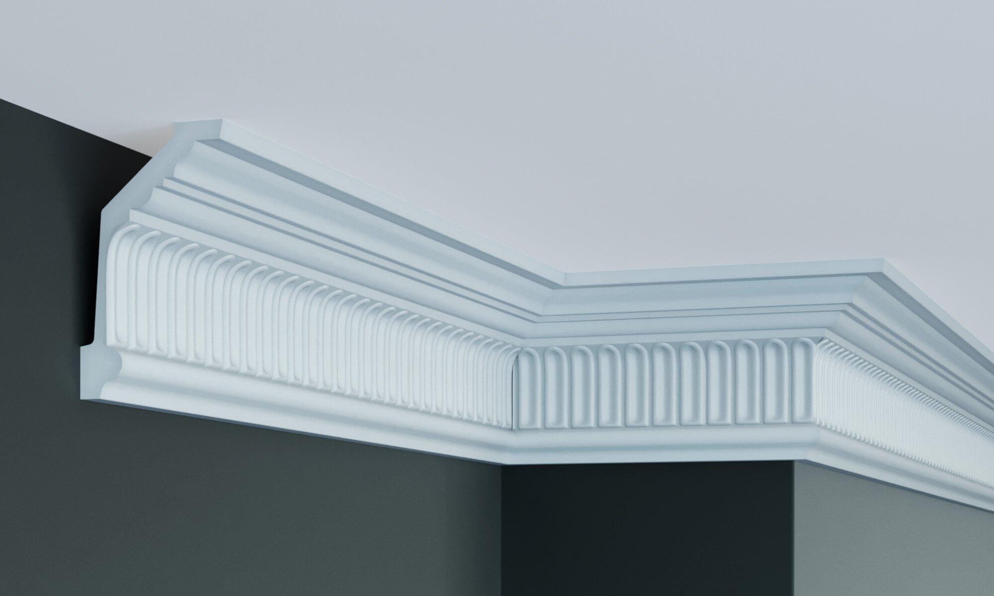 Карниз з орнаментом Gaudi Decor C121 121x70 мм 2000 мм (12368451)
