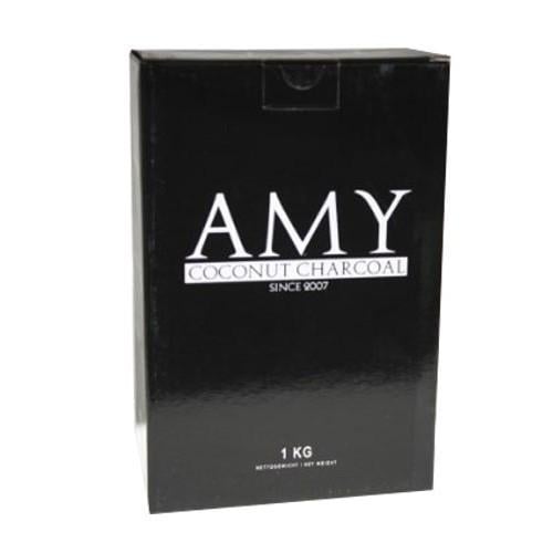 Вугілля для кальяну кокосове Amy 1 кг