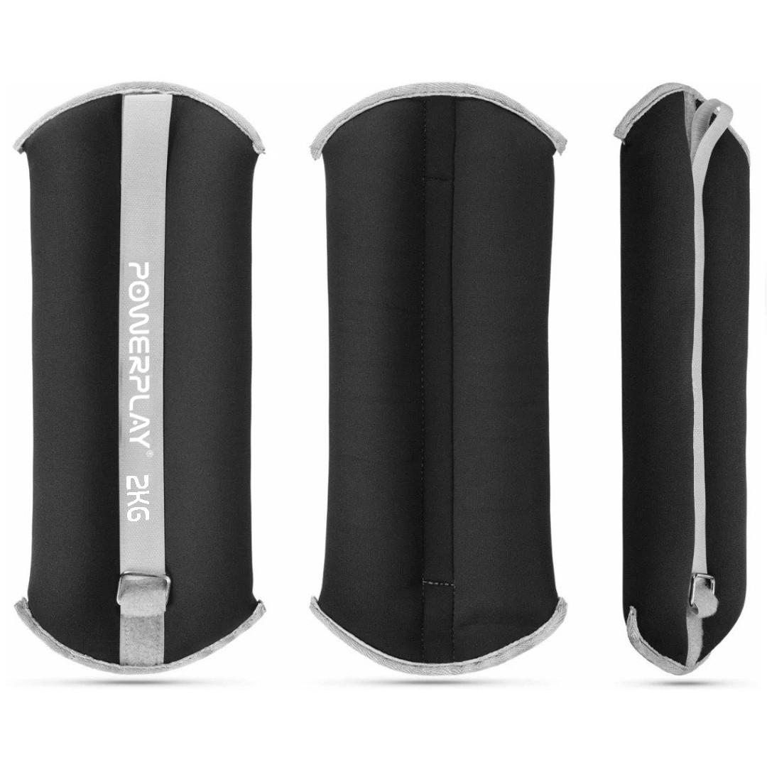 Утяжелители-манжеты для ног и рук PowerPlay PP-4349 Ankle/Wrist Weights 2 шт. 2 кг Черный - фото 4 Утяжелители-манжеты для ног и рук PowerPlay PP-4349 Ankle/Wrist Weights 2 шт. 2 кг Черный - фото 4