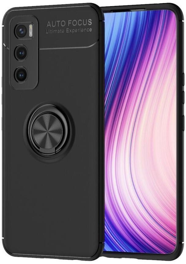 Чехол с кольцом Auto Focus для Vivo V20 SE Black (23462-2B)