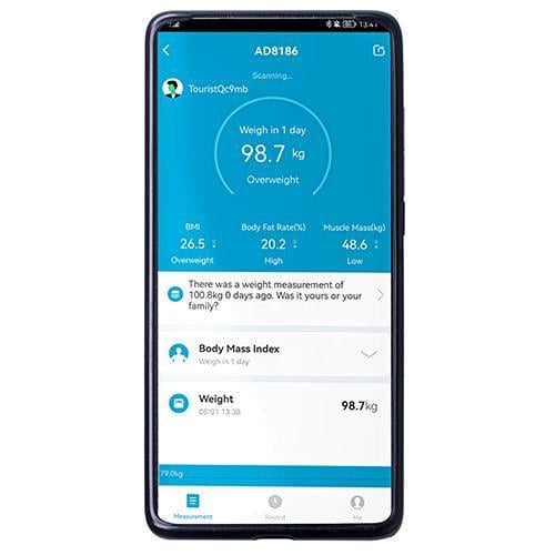 Весы умные Body Analyzer Scale Adler AD 8186 White (609483) - фото 7 Весы умные Body Analyzer Scale Adler AD 8186 White (609483) - фото 7