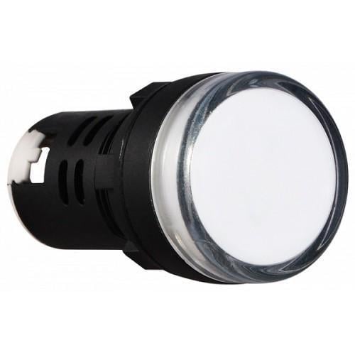 Светосигнальная арматура АСКО-УКРЕМ AD22-22D/S 220V AC Белый (00000007515)