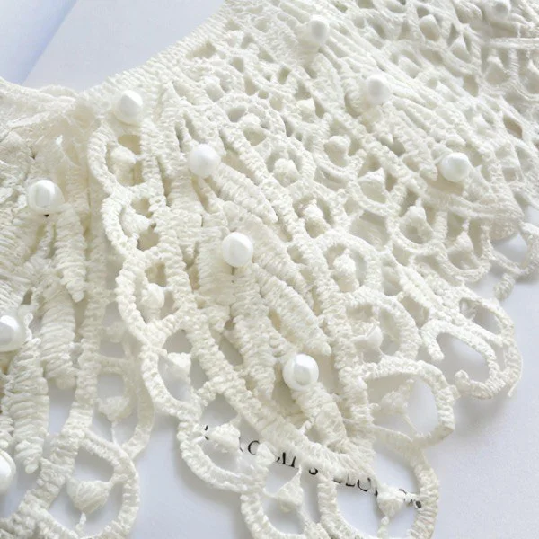 Кружевные воротники на платье/рубашку/блузку Разноцветный (C00910) - фото 4 Кружевные воротники на платье/рубашку/блузку Разноцветный (C00910) - фото 4