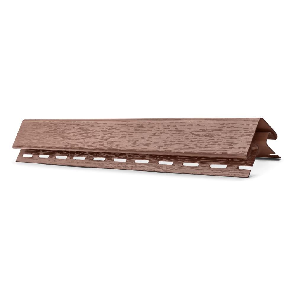 Угол софита RAINWAY PREMIUM наружный 90° 3 м RAL 8017 Коричневый (12.200.05.302.RW)