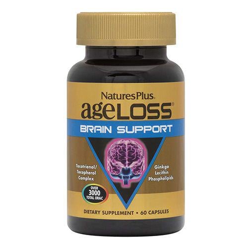 Натуральна добавка Natures Plus AgeLoss Brain Support 60 капс. (9729)