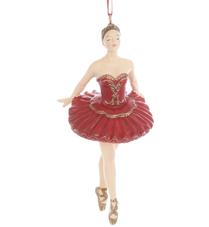 Подвеска новогодняя декоративная BonaDi Балерина 2 (838-498)