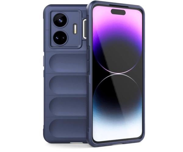 Чехол - накладка Ricco Phantom Shield для Realme GT3 / GT Neo 5 с защитой при падении Тёмно-Синий