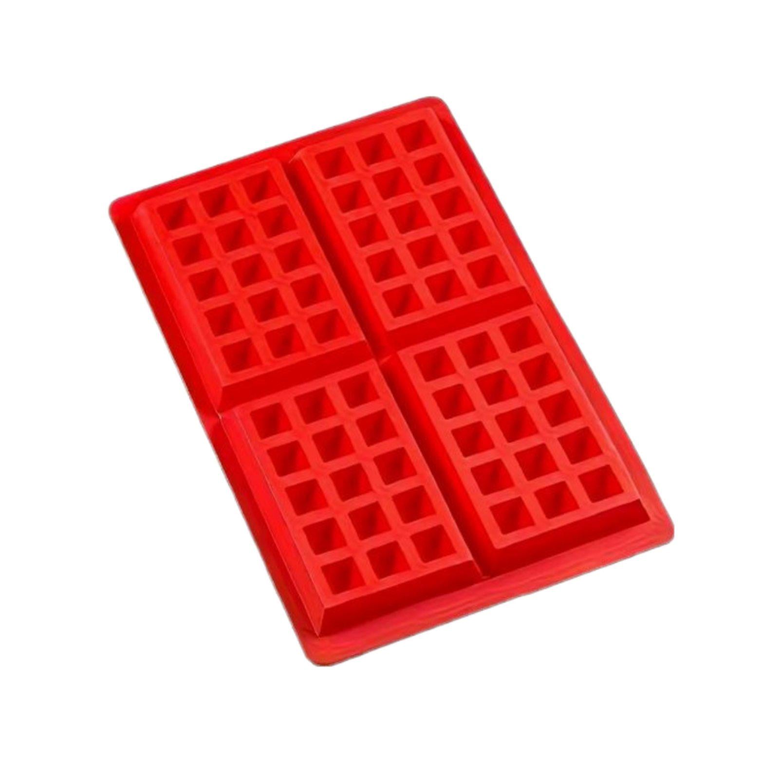 Форма силиконовая прямоугольная Красный (SAM-1811277)