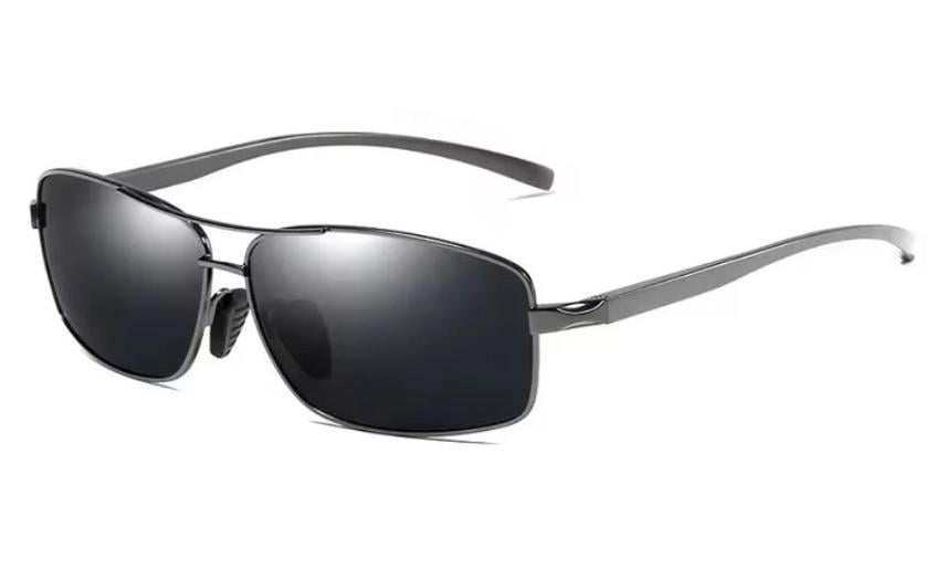 Солнцезащитные очки металлические UV400 Gun Metal (34968996)