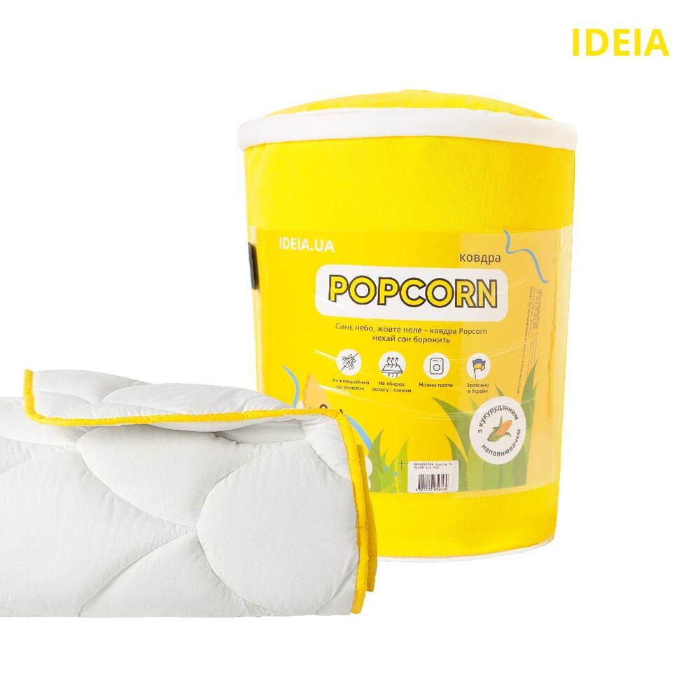 Одеяло IDEIA Попкорн зимнее с кукурузным наполнителем 140х200 см Белый (8-35045х001) - фото 3 Одеяло IDEIA Попкорн зимнее с кукурузным наполнителем 140х200 см Белый (8-35045х001) - фото 3