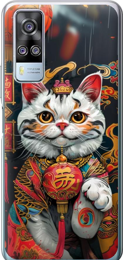 Чехол на Vivo Y51 2020 China Cat v2 (6135u-2241-42517)