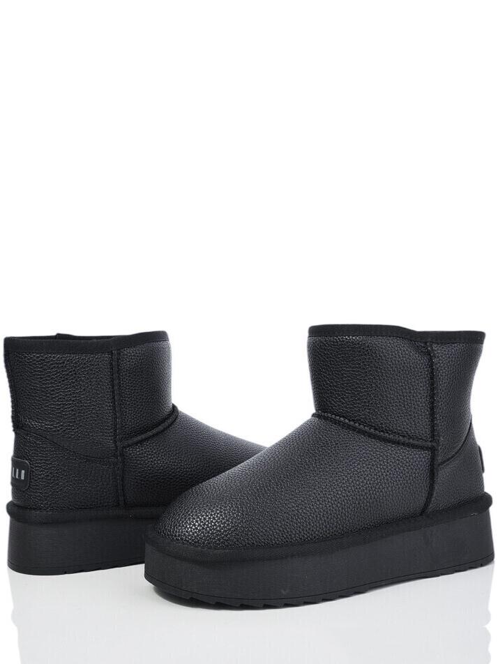 Шкіряні уггі на овчині Stilli UGN500-1 р. 41 Чорний - фото 2