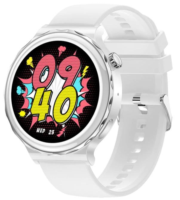 Cмарт-часы Uwatch Diamond Silicone White (18105)