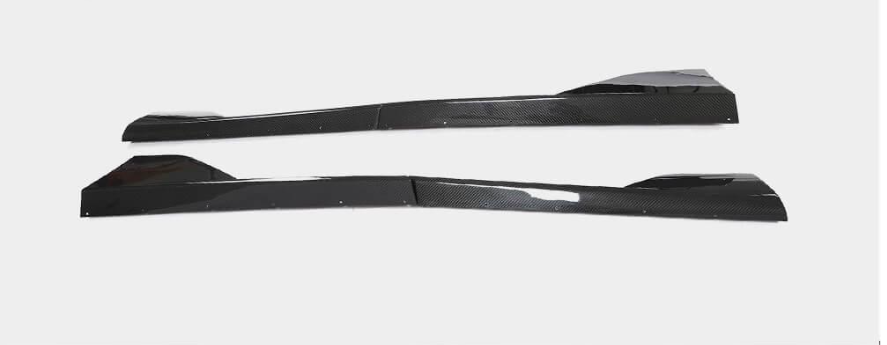 Боковые пороги DDCarbon для McLaren 540C/570S натуральный карбон (153757)