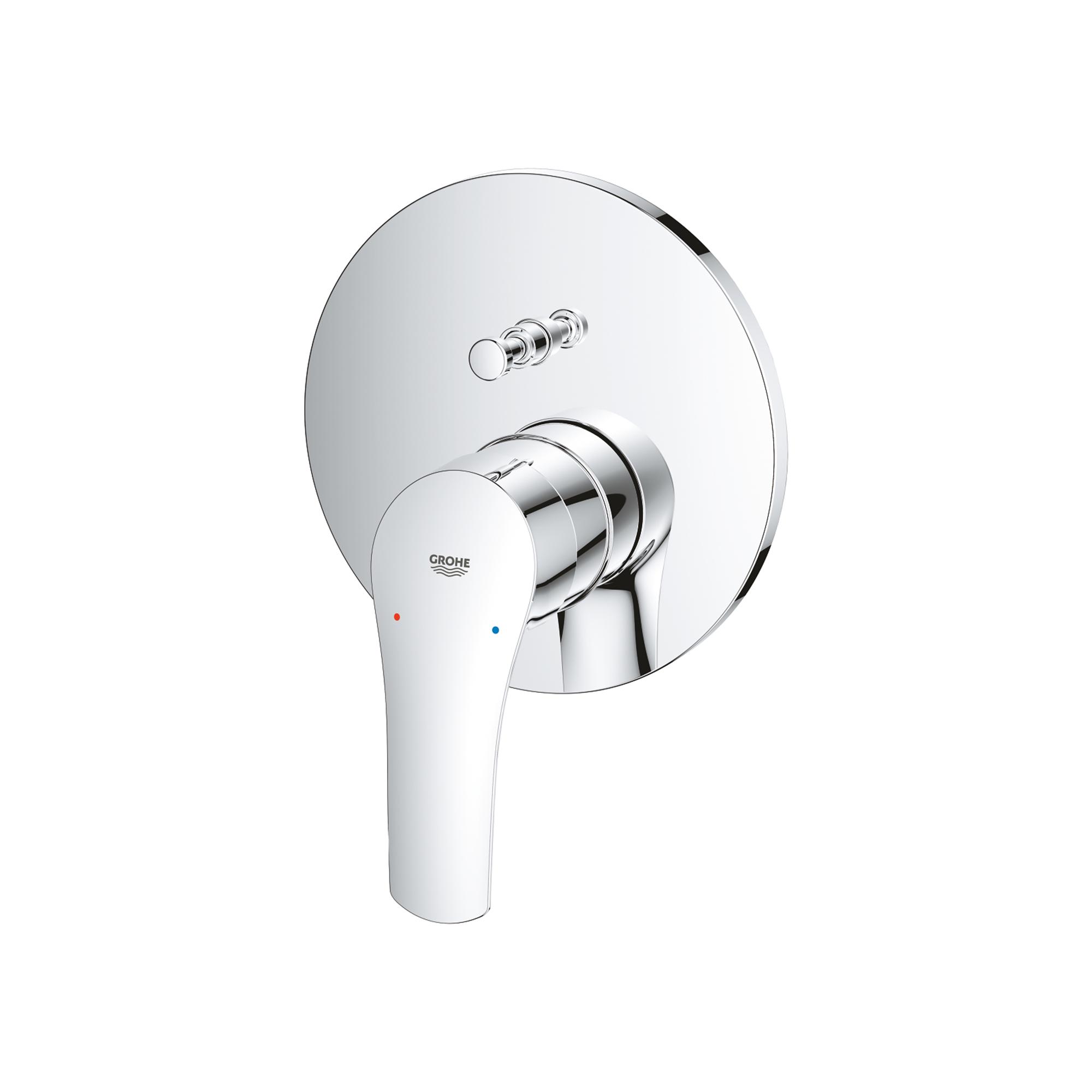 Наружная часть смесителя Grohe Eurosmart 24043003 с переключателем Хром (131388) - фото 3