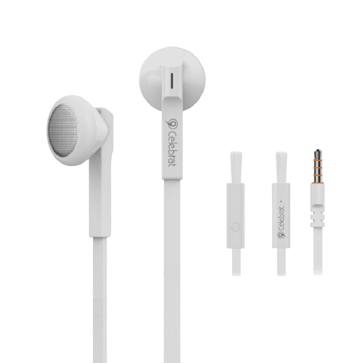 Навушники Celebrat D4 White (03474)