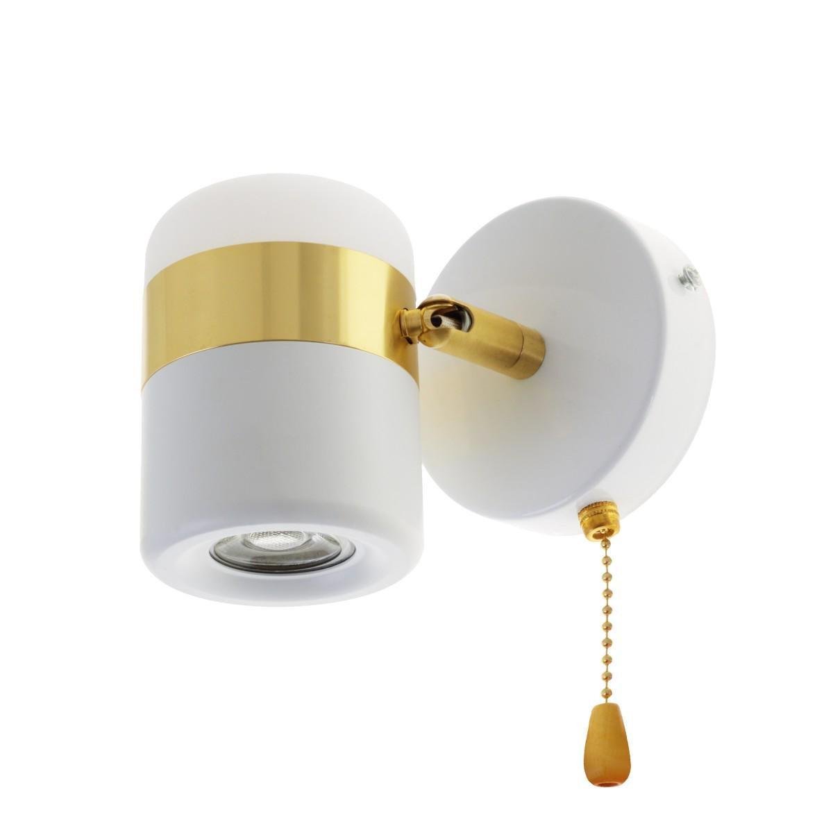 Бра настенное накладное Brille BL-816W/1х7W NW WH/G лофт