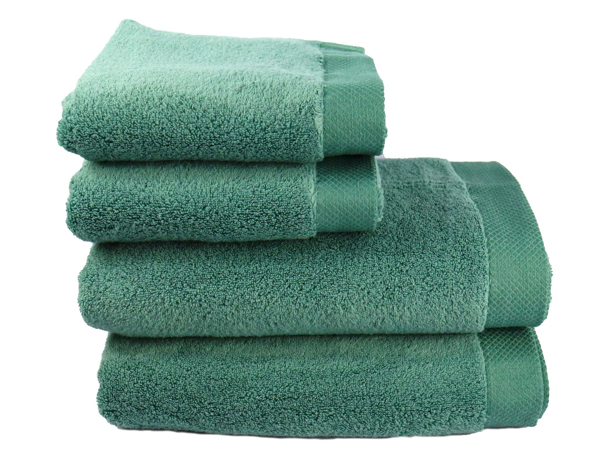 Рушник Lubow Microcotton 50х90 см 550 г/м2 Зелений - фото 2 Рушник Lubow Microcotton 50х90 см 550 г/м2 Зелений - фото 2