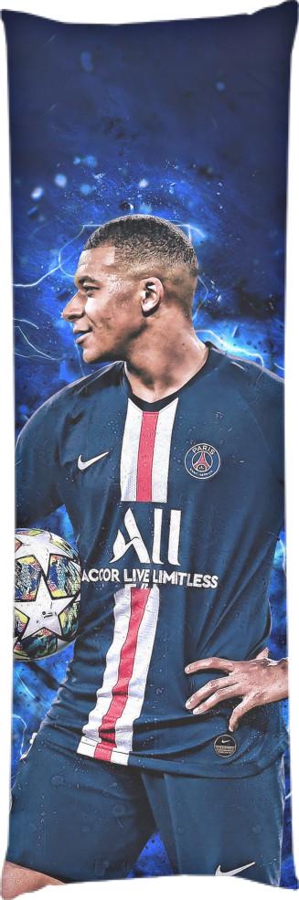 Подушка дакимакура Kylian Mbappe 40x100 см (13531860)