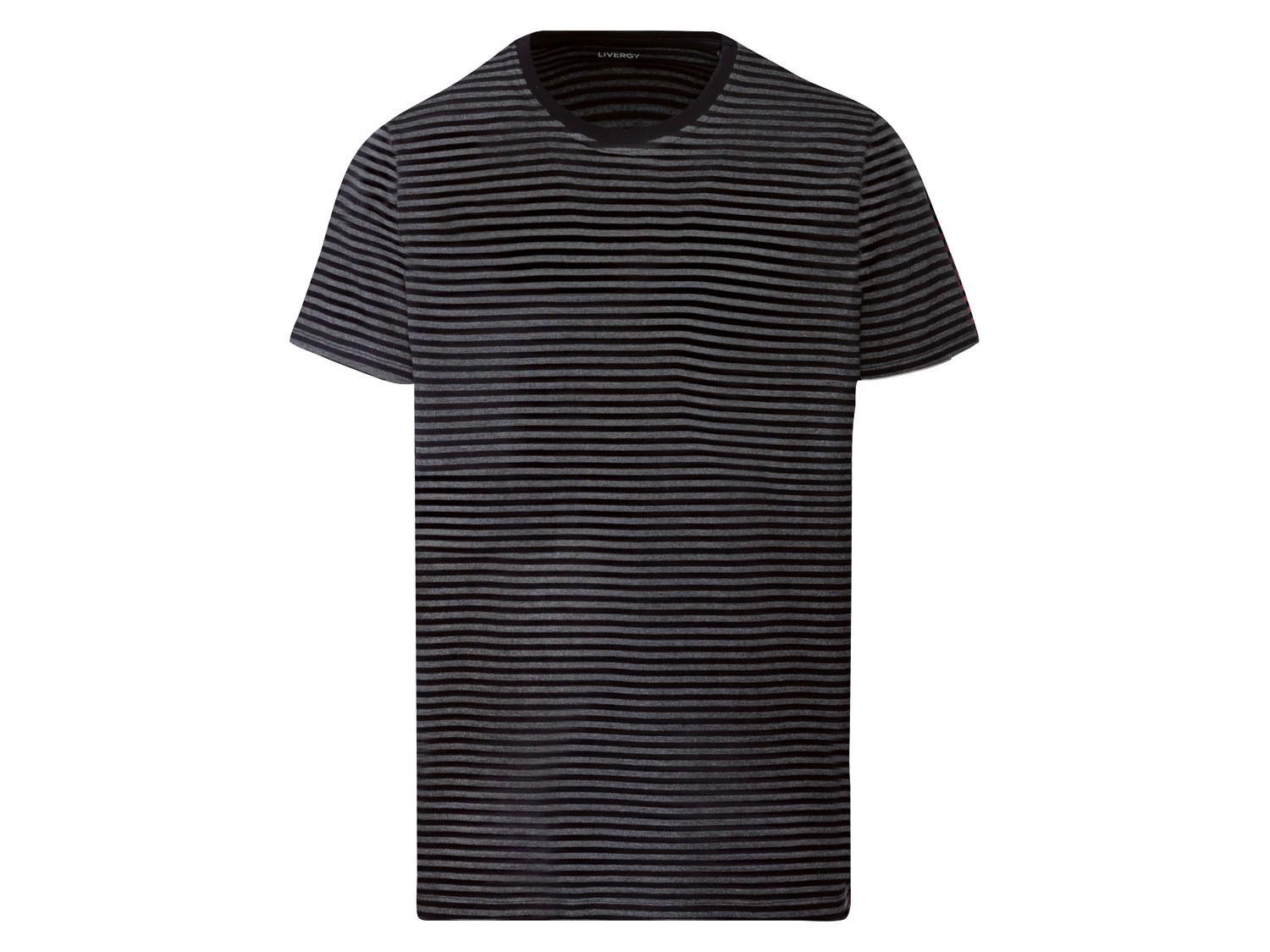 Мужская футболка Livergy L 52/54 Серый (0086M0043)