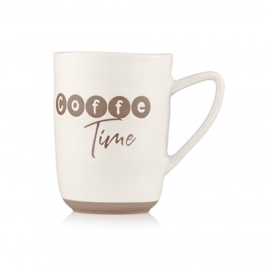 Чашка Ardesto Coffee кераміка 340 мл Білий (AR3081)